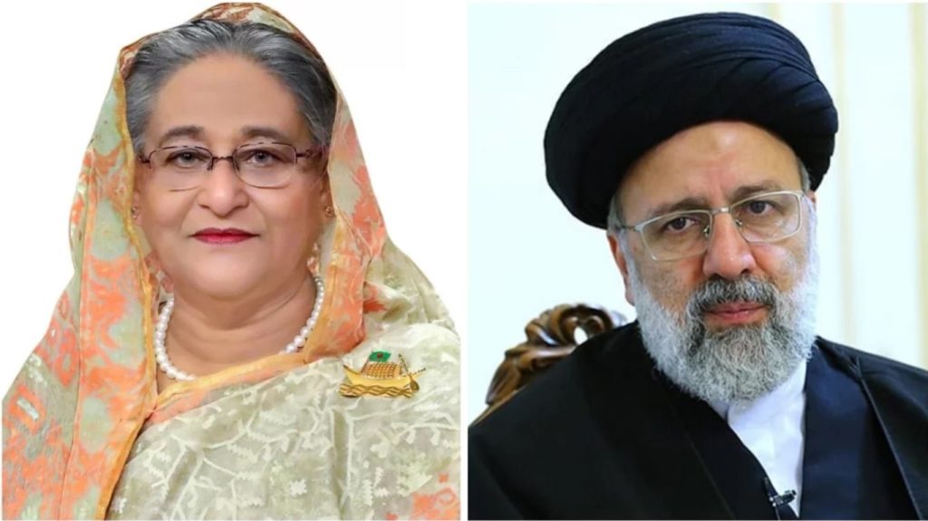 প্রধানমন্ত্রী শেখ হাসিনাকে ইরানের প্রেসিডেন্টের ফোন