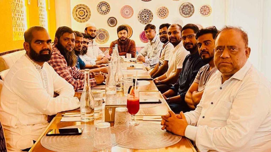 বাংলাদেশ ফোরাম মালদ্বীপ প্রতিনিধিদের সঙ্গে প্রবাসী সাংবাদিকদের মতবিনিময়