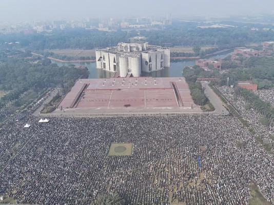 খালেদা জিয়ার জানাজা: স্মরণকালের সর্ববৃহৎ জনসমাগম