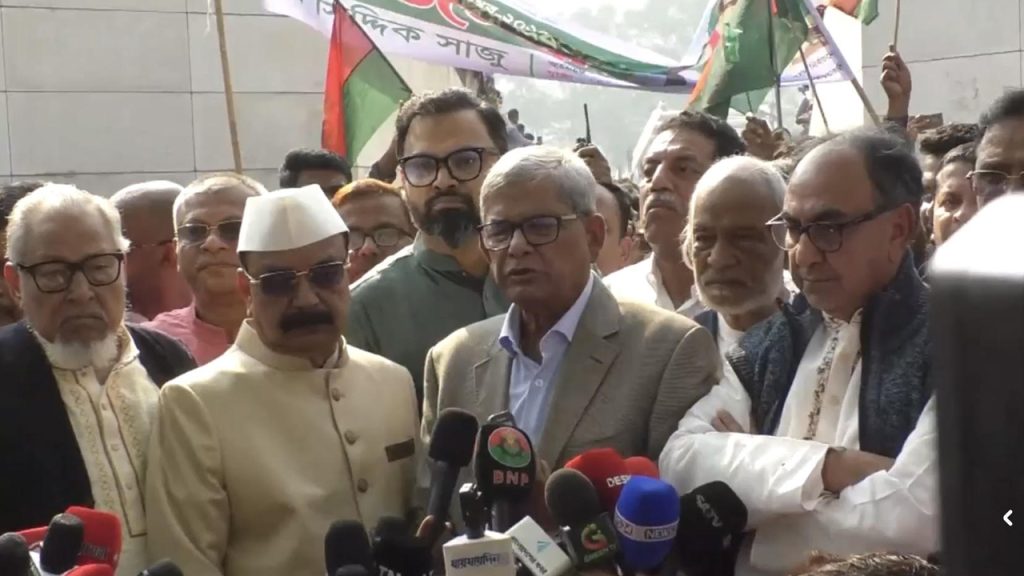 স্বাধীনতার শত্রুরা আবার মাথাচাড়া দিয়ে উঠতে চায় : ফখরুল