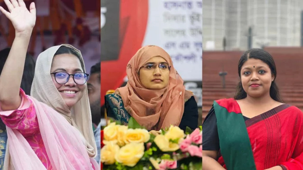 তাসনিম জারার পদত্যাগের পর এনসিপির তিন নেত্রীর পোস্ট