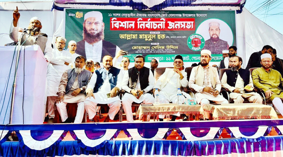 ১১ দলীয় ঐক্য সংখ্যাগরিষ্ঠতা নিয়ে ক্ষমতায় আসবে: