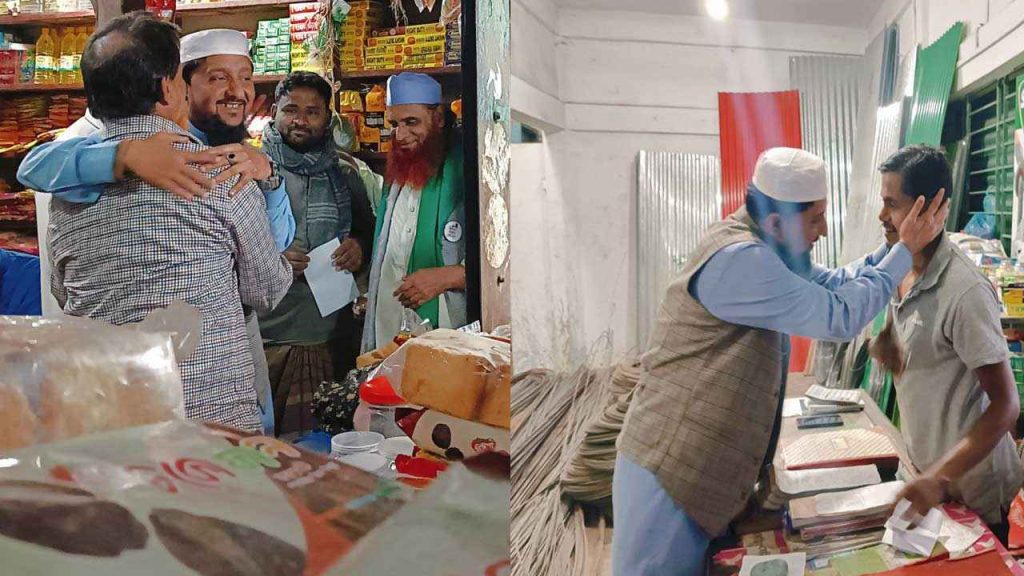 শুরুতেই ভোটের প্রচারে দৃষ্টি কাড়ছেন ১০ দলের প্রার্থী রাজু