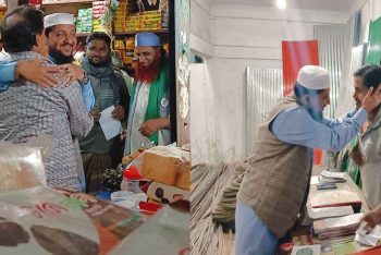 শুরুতেই ভোটের প্রচারে দৃষ্টি কাড়ছেন ১০ দলের প্রার্থী রাজু