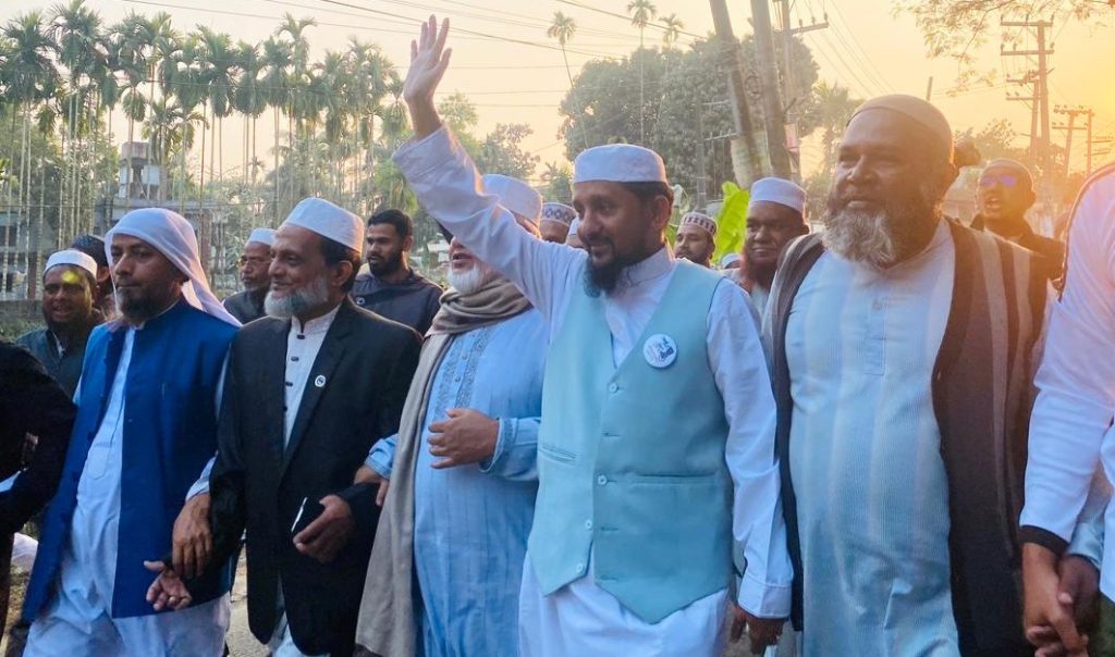 সিলেট-৩ আসনে রিক্সার ব্যাপক গণসংযোগ