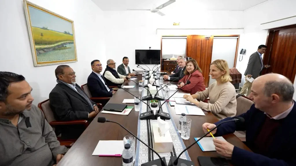 তারেক রহমানের সঙ্গে ইইউ প্রতিনিধিদলের সাক্ষাৎ