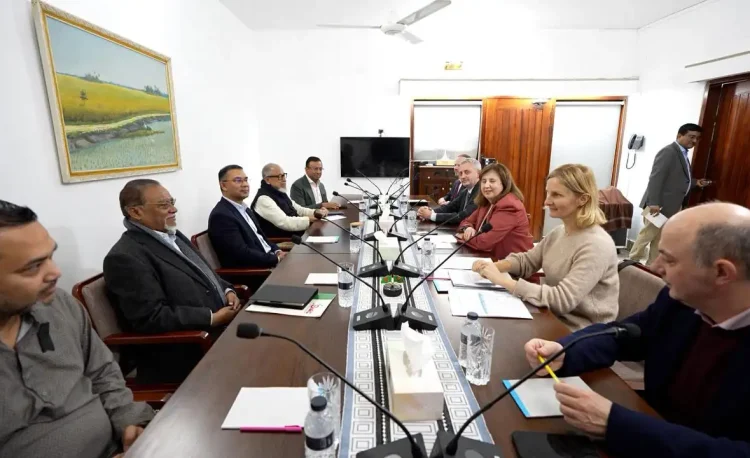 তারেক রহমানের সঙ্গে ইইউ প্রতিনিধিদলের সাক্ষাৎ