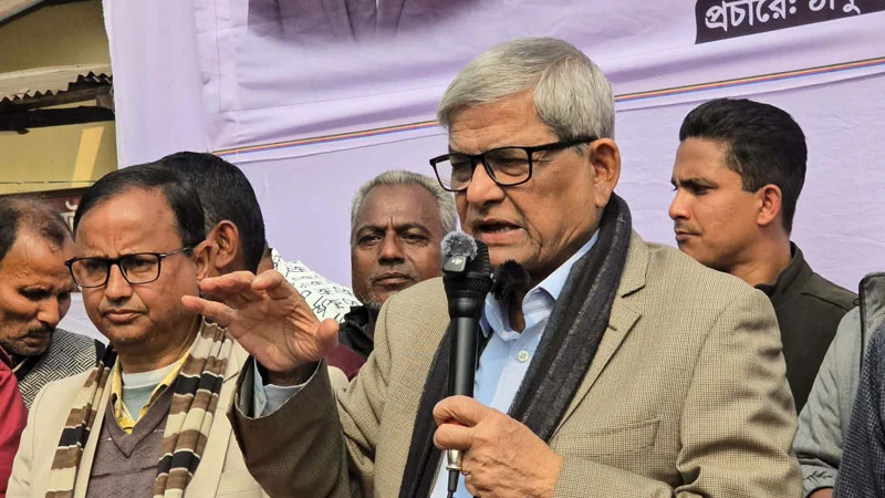 এটাই আমার শেষ নির্বাচন, আপনারা আমাকে সুযোগ দেবেন: মির্জা ফখরুল