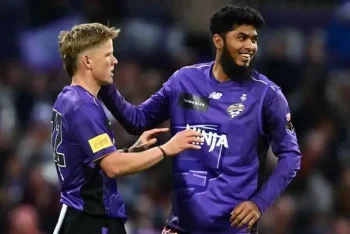 বিগ ব্যাশের অভিষেক আসরে যেমন খেললেন রিশাদ