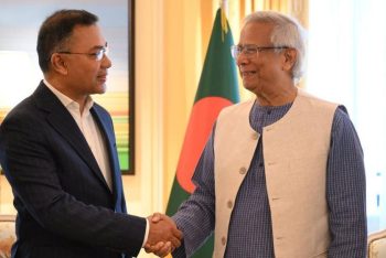 প্রধান উপদেষ্টার সঙ্গে সাক্ষাৎ করবেন তারেক রহমান