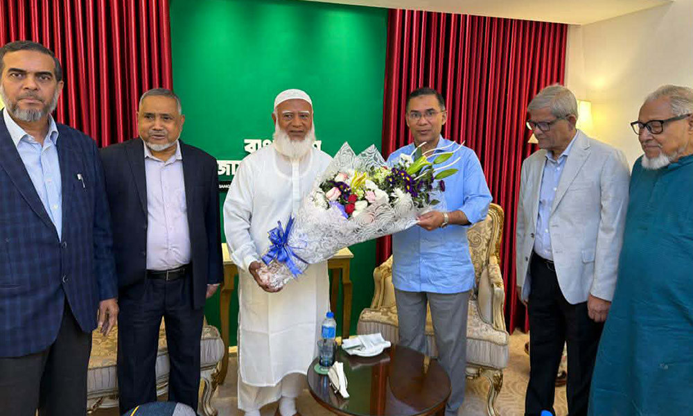 ডা. শফিকুর রহমানের বাসায় তারেক রহমান