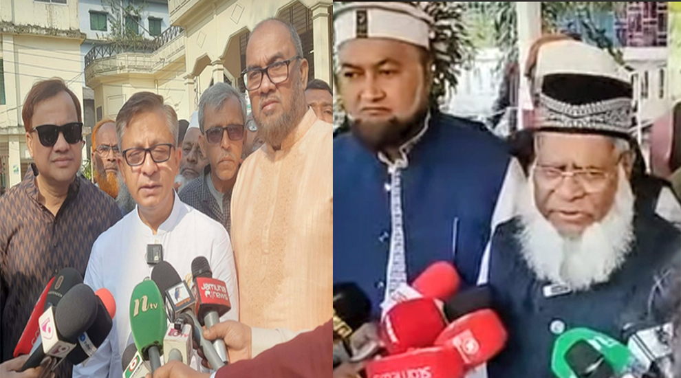 সিলেট-১ আসন : ভোট দিয়ে যা বললেন মুক্তাদীর-হাবিব