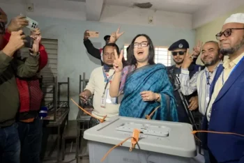 প্রায় ১০ হাজার ভোটে এগিয়ে রুমিন ফারহানা