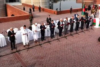 মন্ত্রীদের শপথ গ্রহণ অনুষ্ঠিত