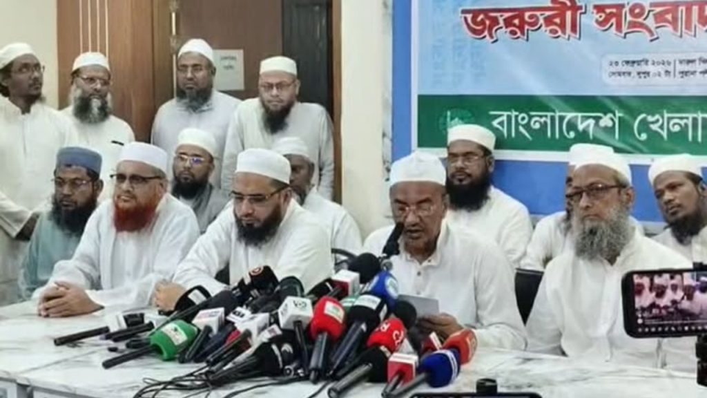 ৬ দফা দাবি বাংলাদেশ খেলাফত মজলিসের